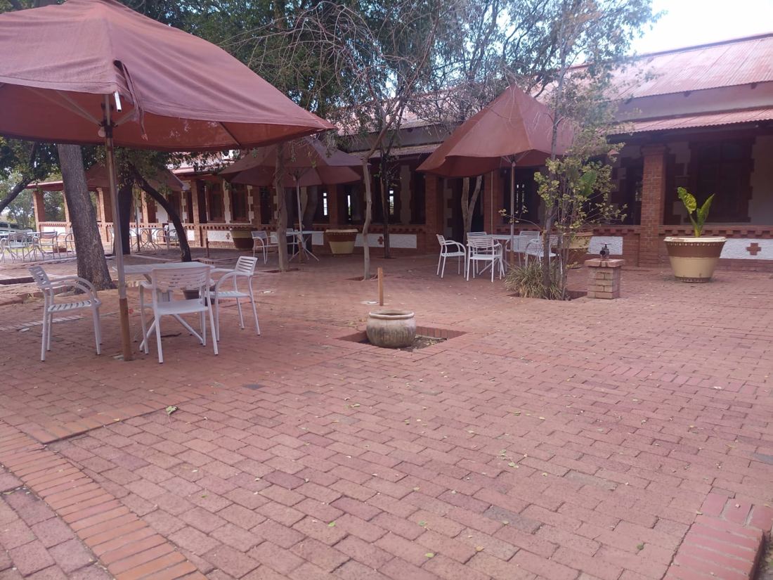 The rasthaus, an old German barracks dating back to the Nama wars